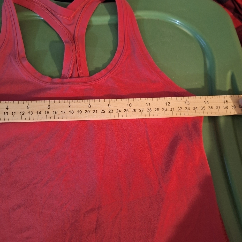 Lululemon Athletica Vibrant Red Tank Top - Picture 4 of 5